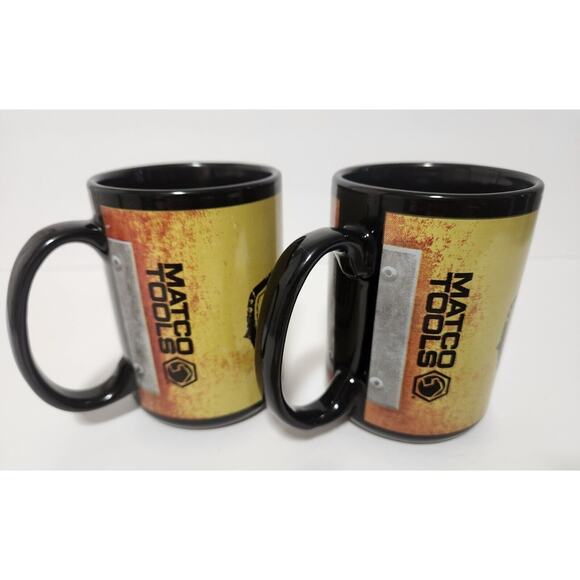 Matco Tools Fully Charged San Antonio 2014 Coffee Cups Mugs Set Of 2 Multicolor - Picture 2 of 8